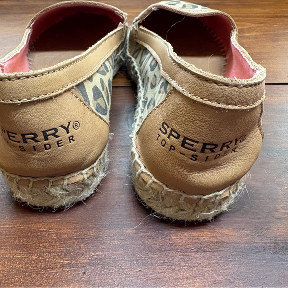 Sperry Top-Sider Cheetah Animal Tribal  Print Espadrilles 7.5 EUC - Picture 8 of 11